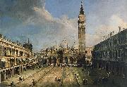 The Piazza San Marco in Venice Giovanni Antonio Canal